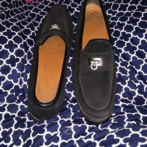 Salvatore Ferragamo Black Loafers